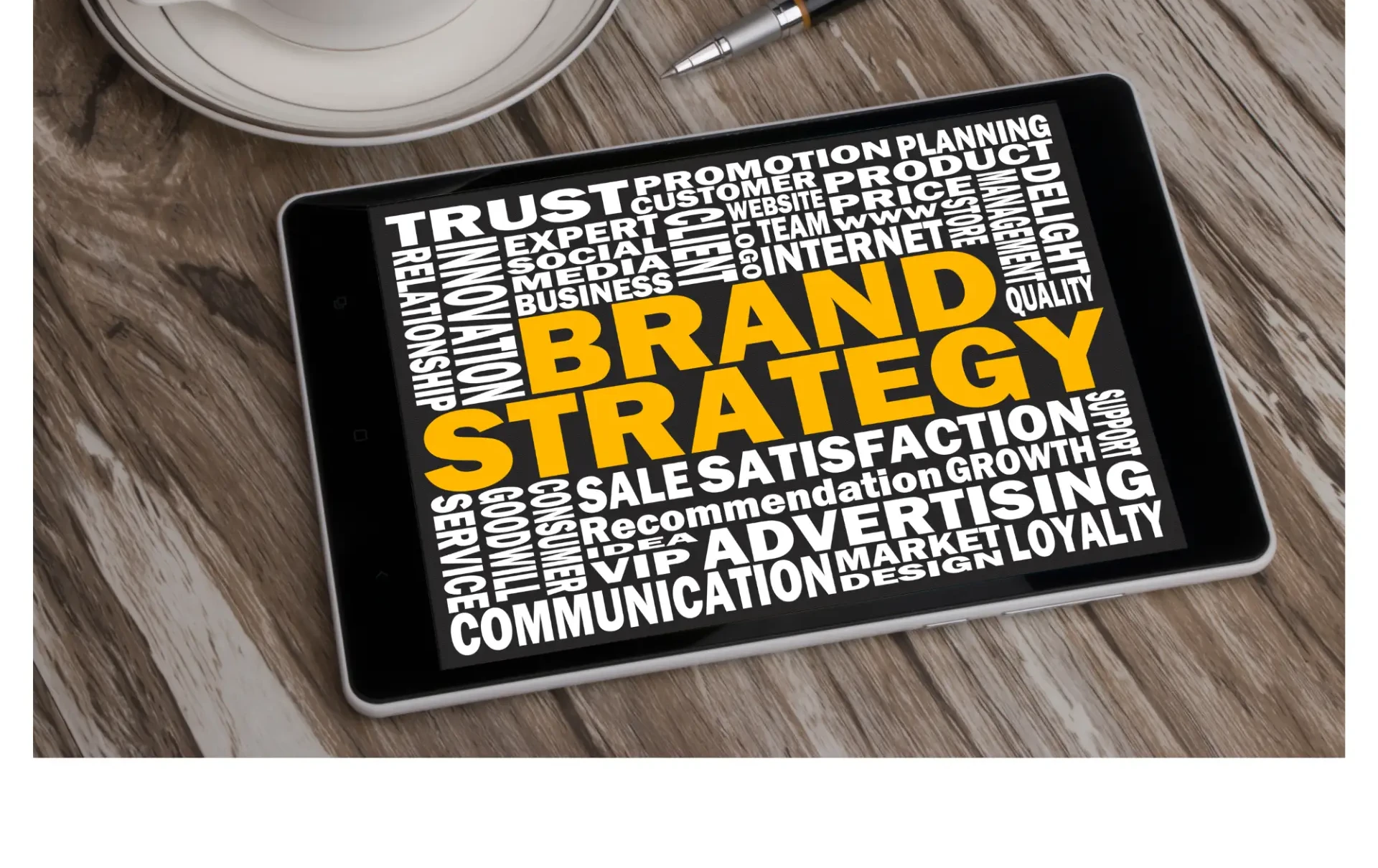 Brand strategy workspace